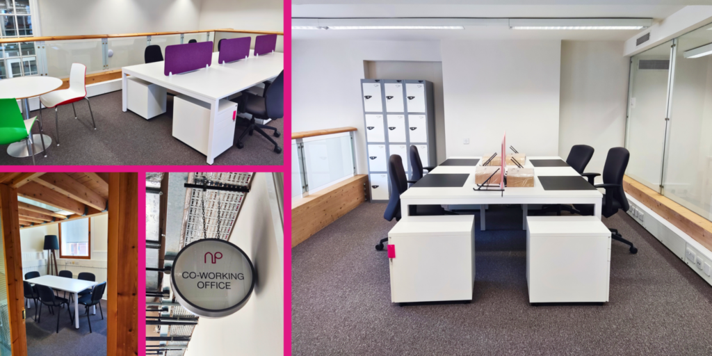 Coworking spaces available at Norton Park in Leith